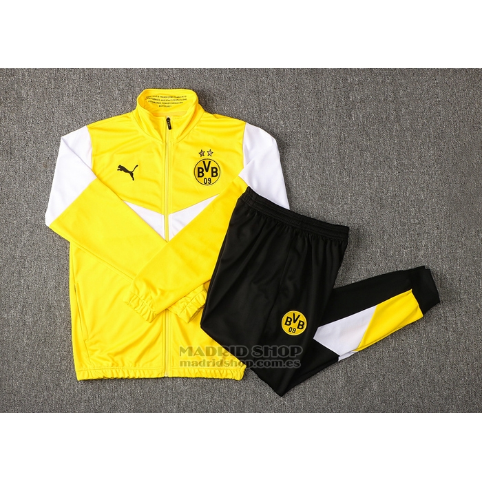 Chandal de Chaqueta del Borussia Dortmund 2021-2022 Amarillo